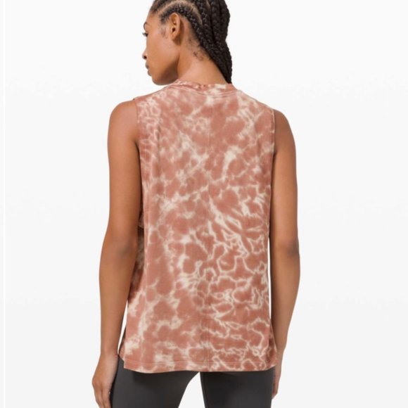 Lululemon All Yours Tank *Tie Dye Marmoleado NWT - Picture 4 of 7